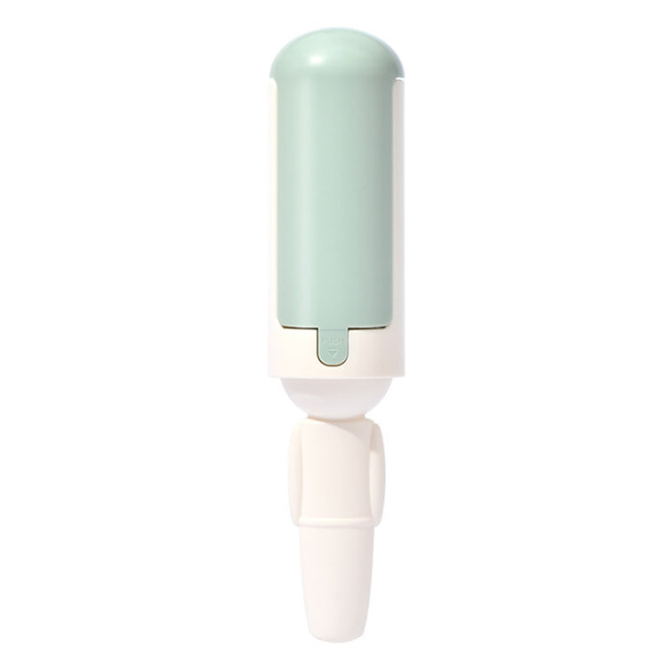Cats Pet Hair Remover Static Adsorption Roller Clothes Sofa Hair Removal Brush(White)