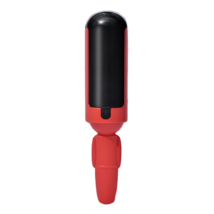 Cats Pet Hair Remover Static Adsorption Roller Clothes Sofa Hair Removal Brush(Red)