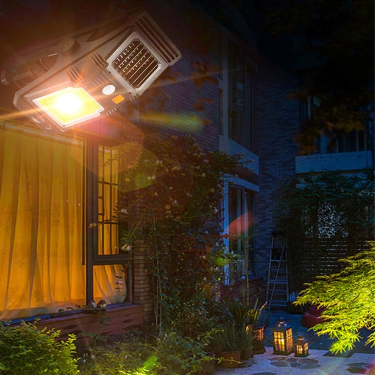 E-SMARTER W7104-2 COB Solar Wall Lamp With Clip Mosquito Killer Lamp Portable Body Sensor Outdoor Garden Light