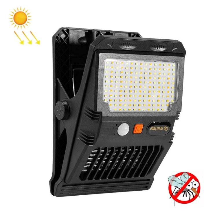 E-SMARTER W7105-1 Patch Solar Wall Lamp With Clip Mosquito Killer Lamp Portable Body Sensor Outdoor Garden Light