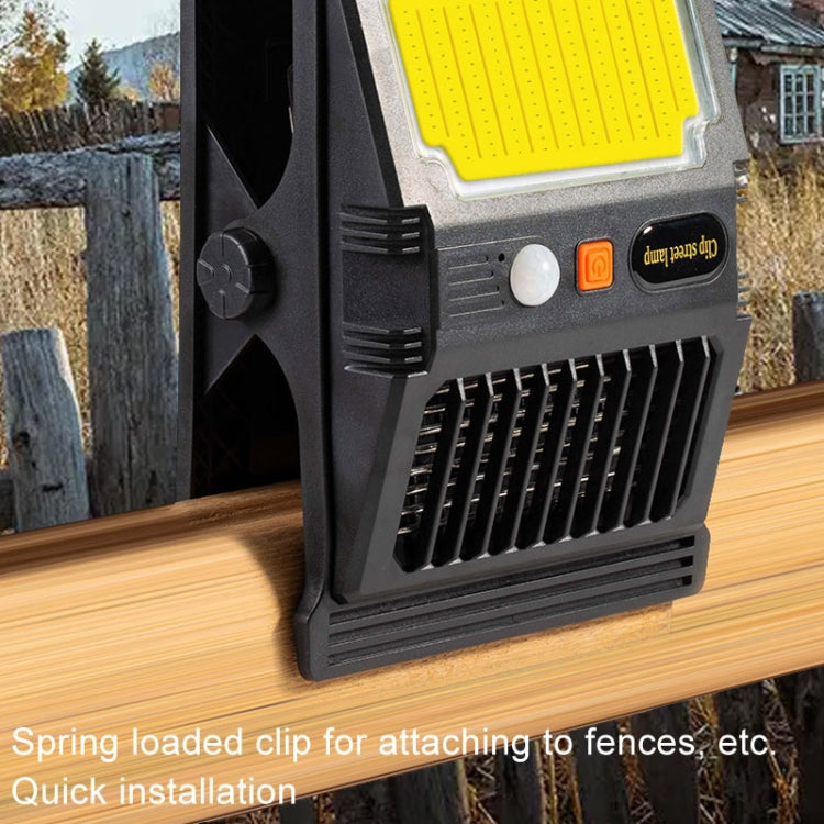 E-SMARTER W7105-1 Patch Solar Wall Lamp With Clip Mosquito Killer Lamp Portable Body Sensor Outdoor Garden Light