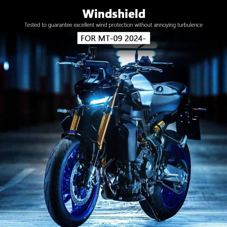 For Yamaha MT-09 SP 2024- Front Windshield(Transparent)