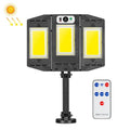 E-SMARTER W796-1 Solar Induction Courtyard Wall Light Smart Outdoor Lamp With Remote Control