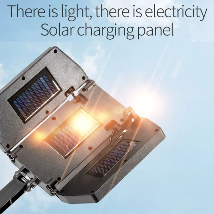 E-SMARTER W796-4 Solar Induction Courtyard Wall Light Smart Outdoor Lamp With Remote Control