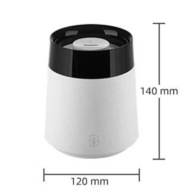 H10 Home Portable Office Aromatherapy Diffuser Running Horse Night Light Large Fog Humidifier(Black)