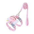 Cats Leash Anti-breakaway Outdoor Adjustable Chest Back Cats Leash, Size: S(Pink)