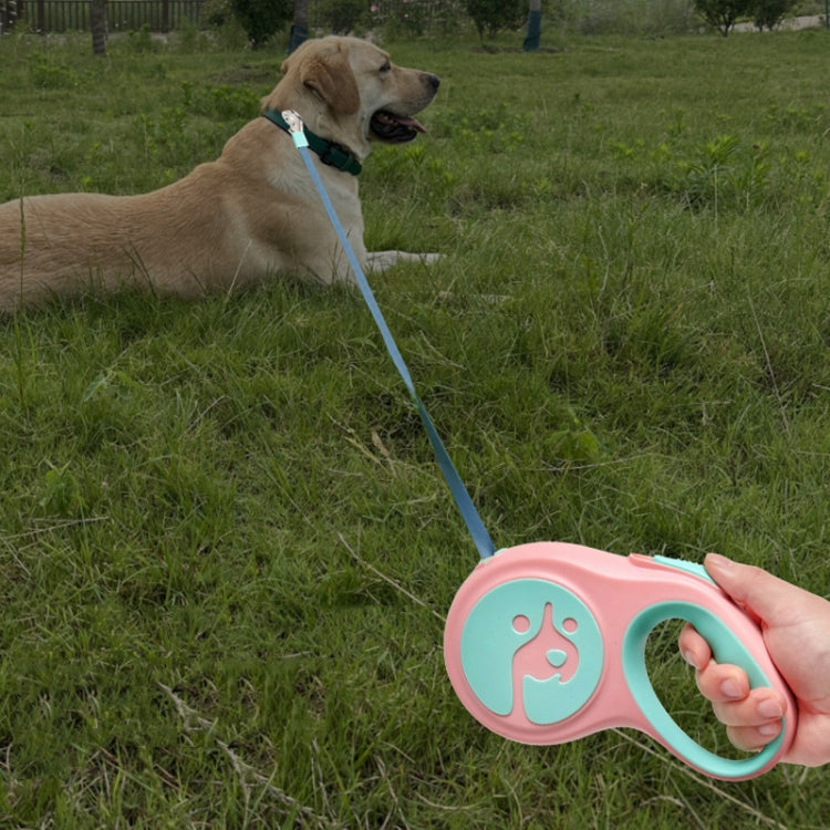 5m Small And Medium Dog Walking Leash Automatic Retractable Portable Pet Leash(Black)