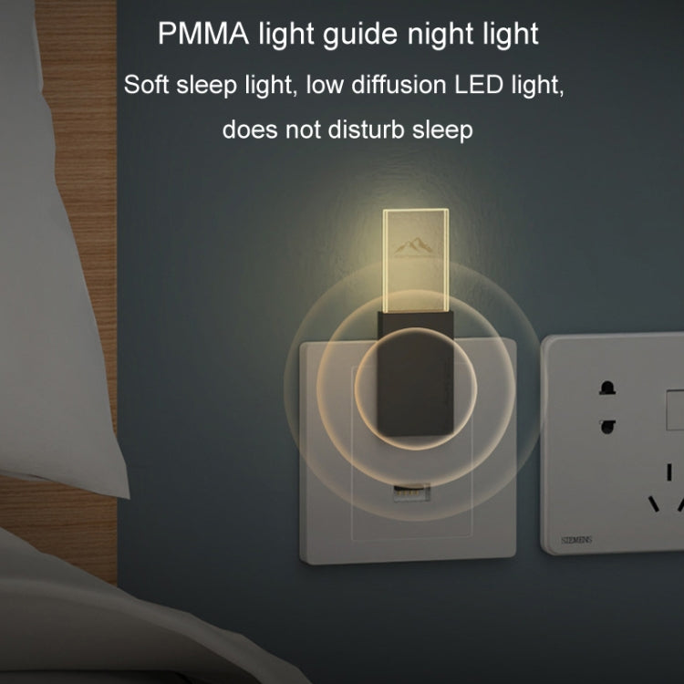 Smart Wall Lamp Night Lights Mini Home Insect Repellent Mouse Repeller(White)