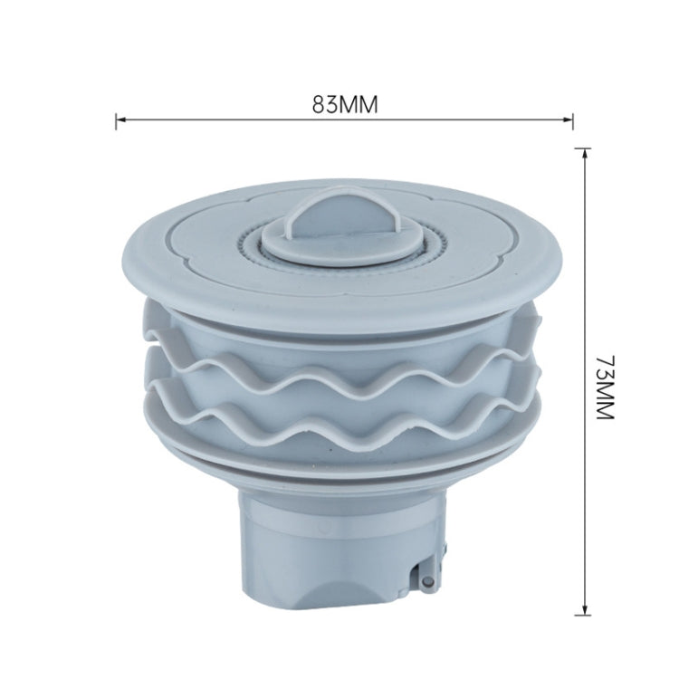 Silicone Sewer Pipe Deodorizing Seal Ring Sewer Seal Stopper For 75mm Pipe
