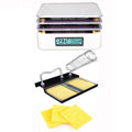 65W Welding Mini Constant Temperature Table LED Light Display, Model: With Stand + Clean Sponge