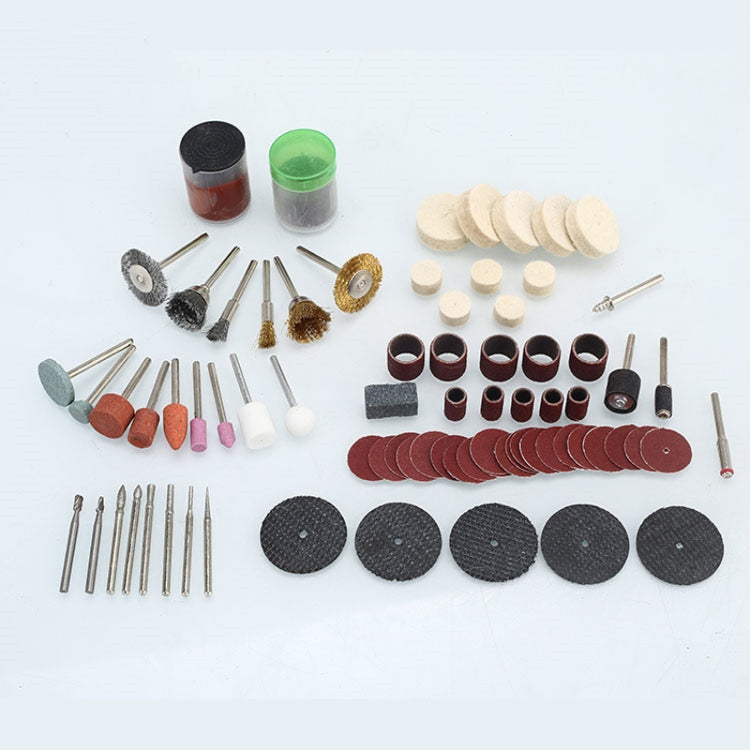 100pcs /Set Grinding Cutting Drilling Electrical Grinding Accessories Grinder Polishing Tool Parts Set