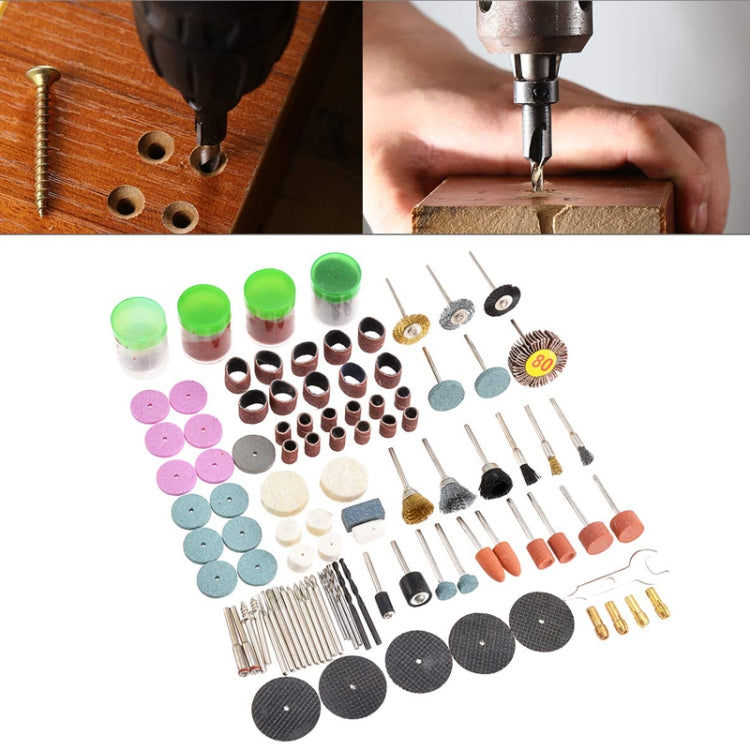 147pcs /Set Grinding Cutting Drilling Electrical Grinding Accessories Grinder Polishing Tool Parts Set