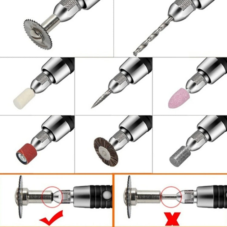 VICOVER Small Adjustable Speed Electrical Grinder Set Jade Carving Pen Polishing Tool EU Plug, Model: 78pcs Parts+Soft Shaft