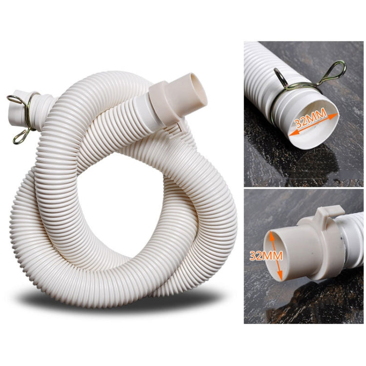 3m Diameter 32mm Extended Drain Hose for Washing Machine / Kitchen Basin / Bathtub