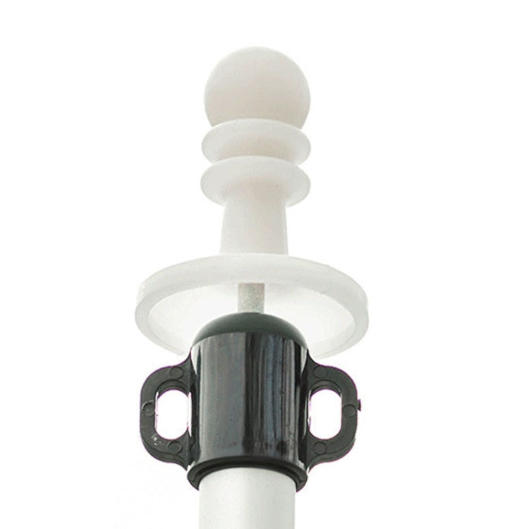 AOTU AT6525 Outdoor Camping Canopy Pole Thunder Cap Tent Support Pole Insulated Plastic Protective Hat, Color: White Luminous