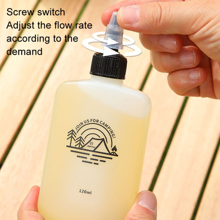 AOTU AT6478 120ml Outdoor Portable Dispenser Small Oil Bottle Camping Leak-proof Storage Seasoning Bottle