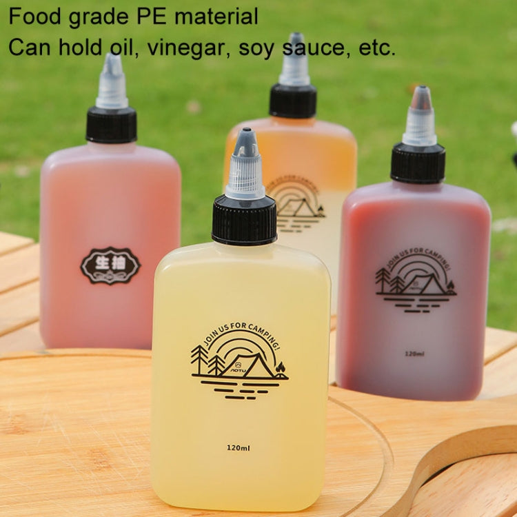 AOTU AT6478 120ml Outdoor Portable Dispenser Small Oil Bottle Camping Leak-proof Storage Seasoning Bottle