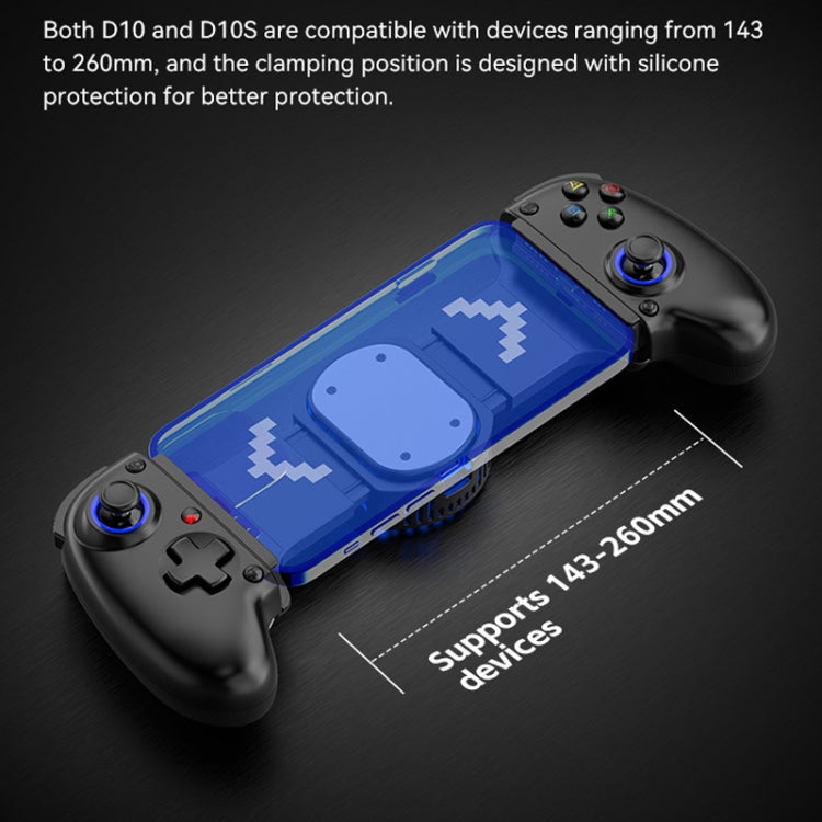 BSP-D10S Wireless Stretch Game Controller With Heat Dissipation Fan for Switch / Android / IOS / PC / PS3 / PS4(Pink)