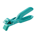 Household Anti-Scald Dish Clip Kitchen Non-Slip Insulated Plate Holder(Green)