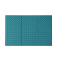 62 x 40cm  Trifold Silicone Drain Pad Bowl and Dish Drying Mat for Kitchen Counter(Green)