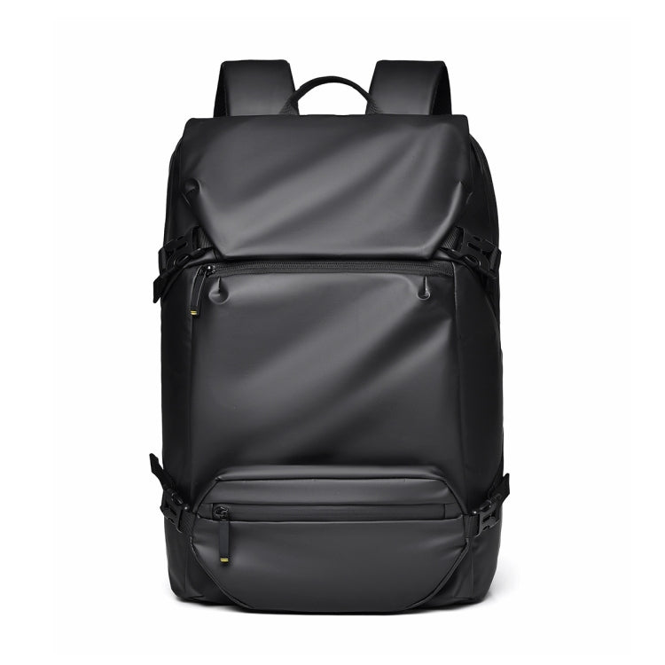 WEPOWER Men Double Shoulder Bag Large-capacity Computer Bag Traveling Backpack(Black)