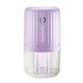 T06 Large-Capacity Atmosphere Night Light Household Dual Spray Air Humidifier, Color: Purple Plug-in