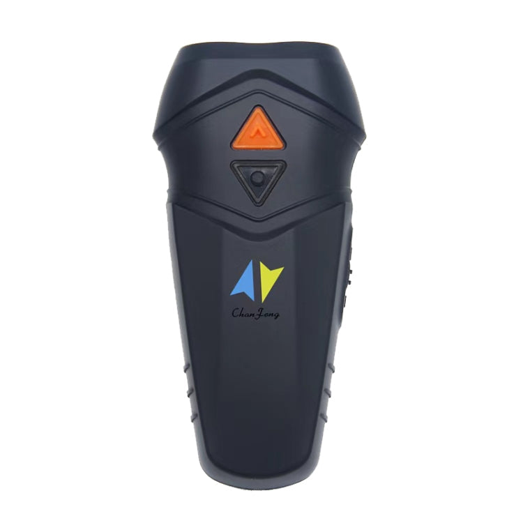 Chanfong Ultrasonic Handheld Dog Repeller Portable Dual Probe High Power Stop Barker(Black)