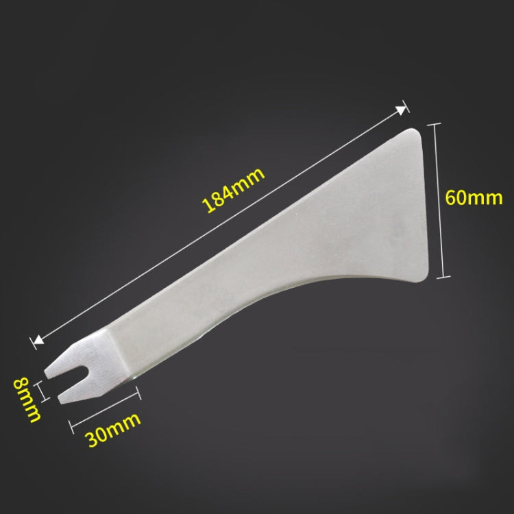 Stainless Steel Car Interior Pry Board Speaker and Door Disassembly Screwdriver Tool(Dual-use)
