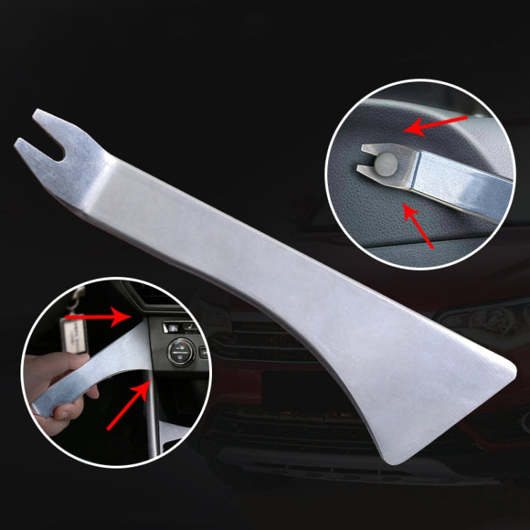 Stainless Steel Car Interior Pry Board Speaker and Door Disassembly Screwdriver Tool(Dual-use)