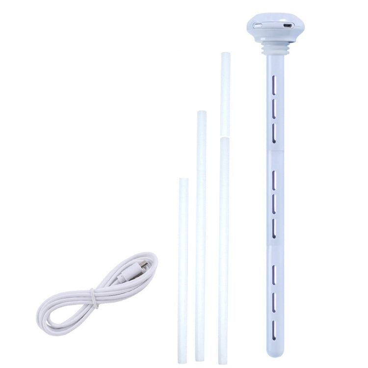 USB Plug-in Mini Portable Detachable Car Humidifier, Spec: Humidifier+1set Sticks