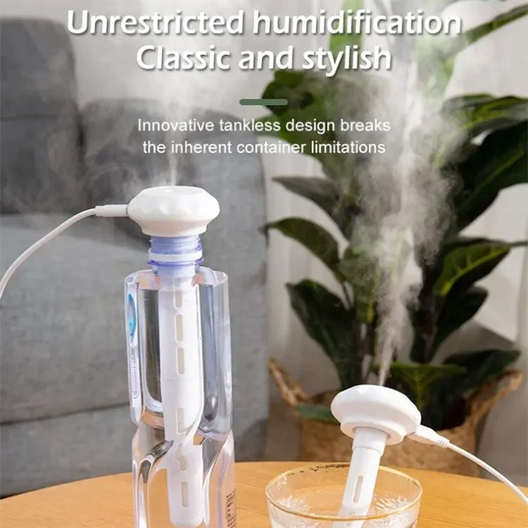 USB Plug-in Mini Portable Detachable Car Humidifier, Spec: Humidifier+1set Sticks