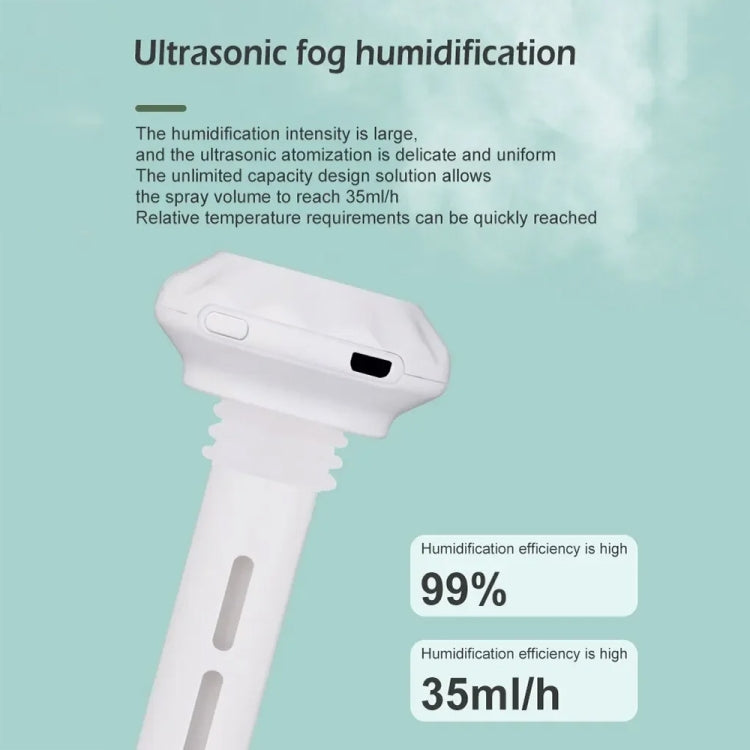 USB Plug-in Mini Portable Detachable Car Humidifier, Spec: Humidifier+1set Sticks