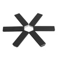 Thickened Folding Anti-scald Heat Insulation Mat Table Placemat Pot Mat(Black)