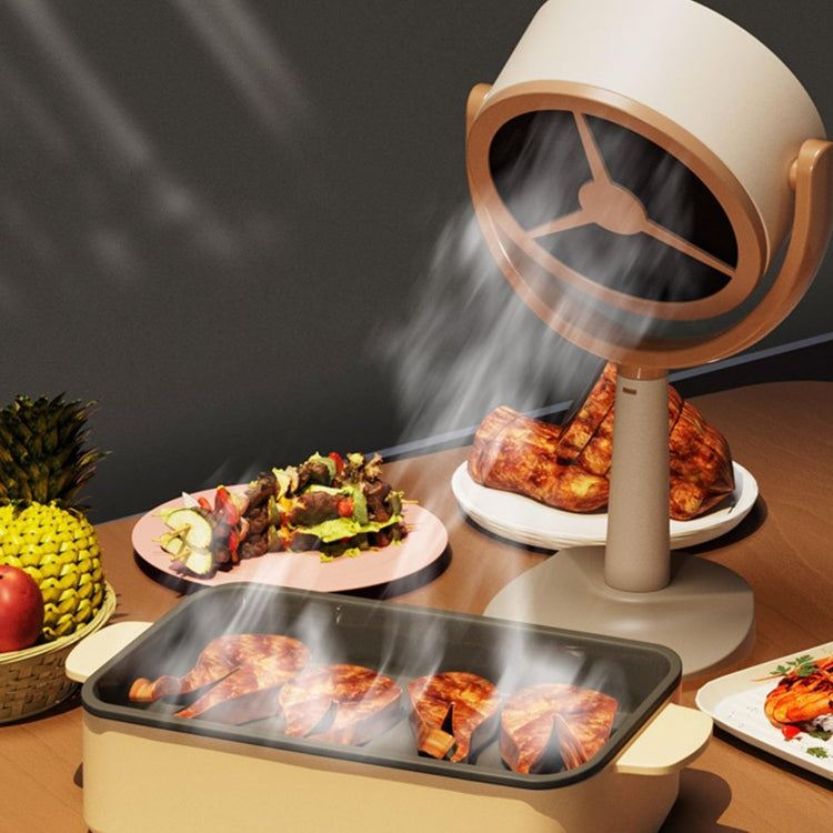 Charging Small Desktop Range Hood Mini Portable Desktop Range Hood