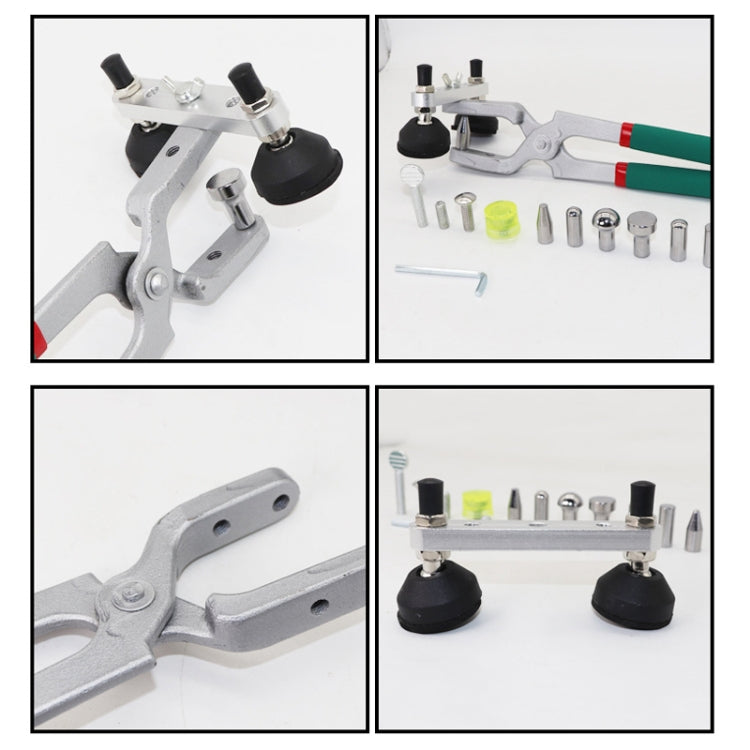Car Dent Repair Crimping Pliers Door Edge Dent Repair Tool(Silver)