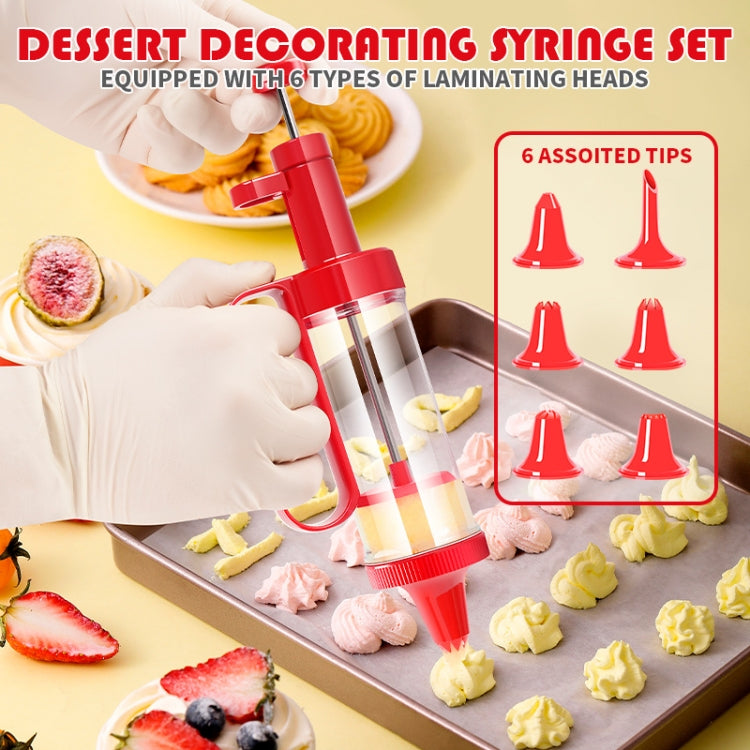 Cookie Biscuit Mold Decorator Set Baking Decoration Nozzle Tools(Lake Blue)