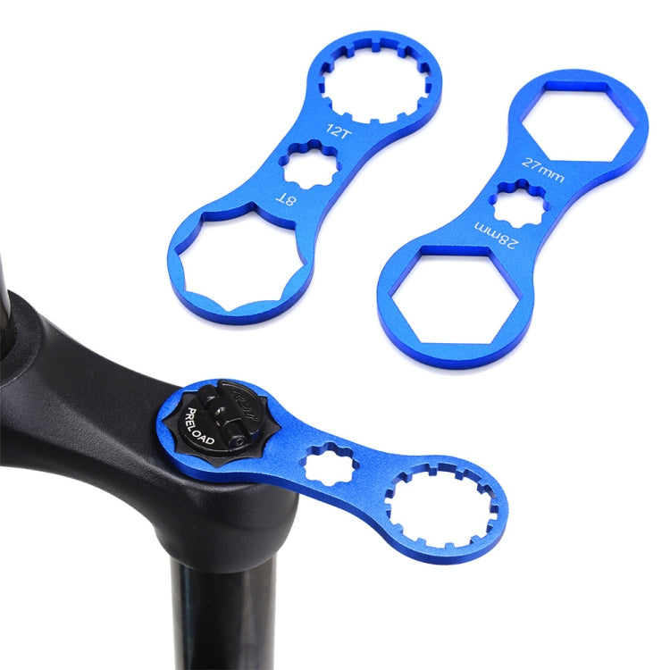 Mountain Bike Fork Crown Wrench Shock Absorber Cover Removal Tool(B)
