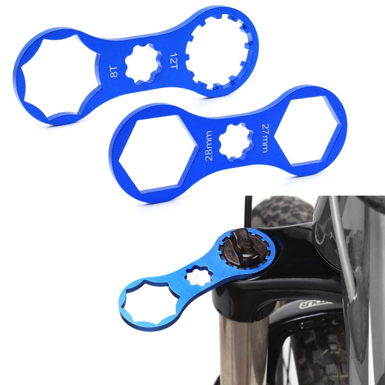 Mountain Bike Fork Crown Wrench Shock Absorber Cover Removal Tool(B)