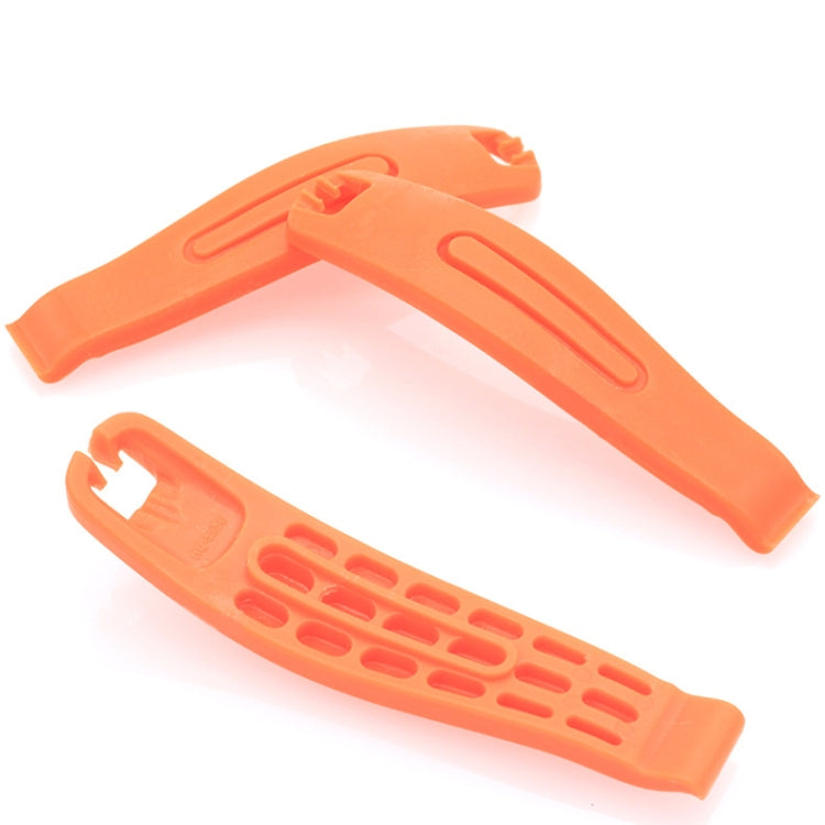 Bicycle Plastic Tire Lever Tire Repair Tool(3pcs Orange)