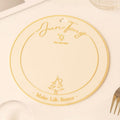 Anti-scald Table Heat Insulation Mat Coaster Simple Lines Greaseproof Non-slip Dinner Plate Pad(Pine Tree)