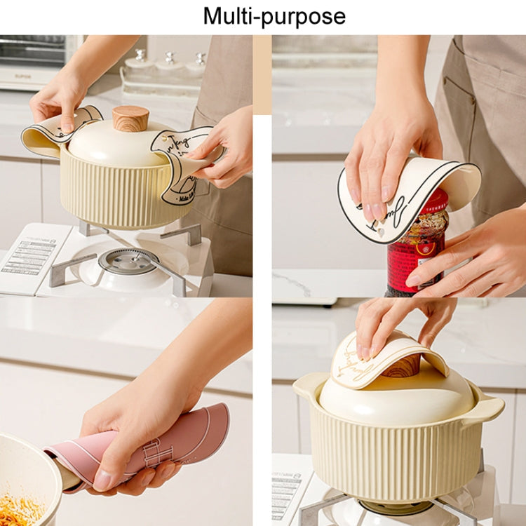 Anti-scald Table Heat Insulation Mat Coaster Simple Lines Greaseproof Non-slip Dinner Plate Pad(Pine Tree)