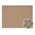 PVC Heat Insulation Table Mat Bar Coaster Kitchen Restaurant Thickened Non-Slip Drainage Mat, Size: 41.3x31.1cm(Apricot)
