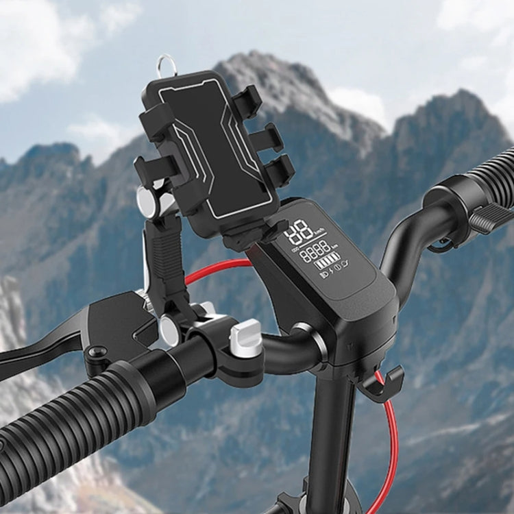 Motorcycle Bicycle Outdoor Cycling Navigation Phone Holder, Style: Handlebage Bracket