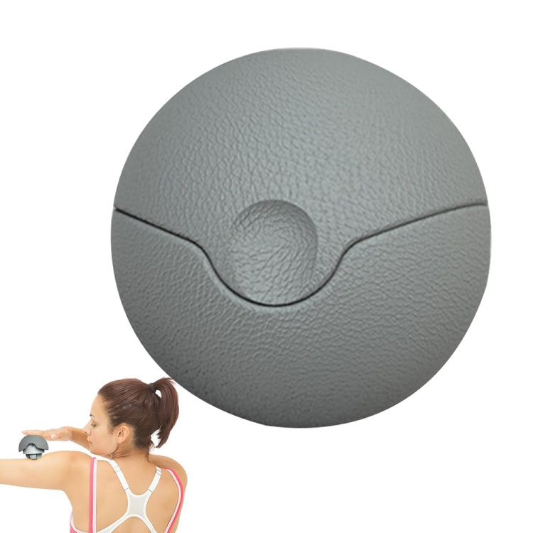 3-in-1 Multifunctional Fitness Yoga Massage Fascia Ball Cervical Meridian Massager(Gray)