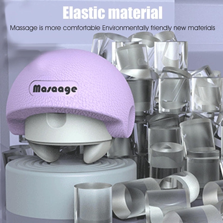 3-in-1 Multifunctional Fitness Yoga Massage Fascia Ball Cervical Meridian Massager(Gray)