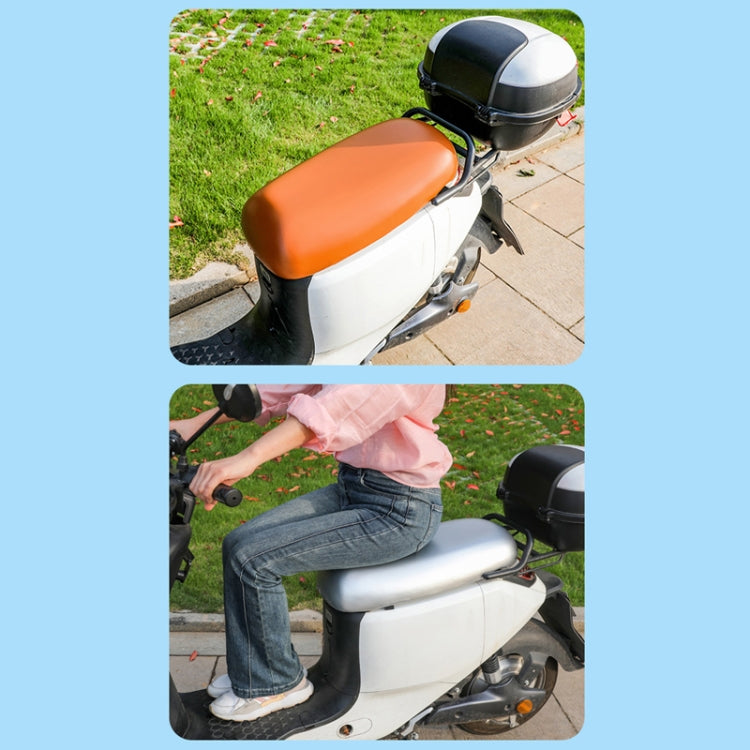 Electric Vehicle Universal Waterproof Sun Protection Seat Cover For All Seasons, Color: Light Brown(L)