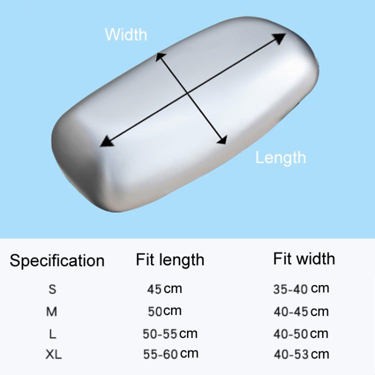Electric Vehicle Universal Waterproof Sun Protection Seat Cover For All Seasons, Color: Light Brown(L)