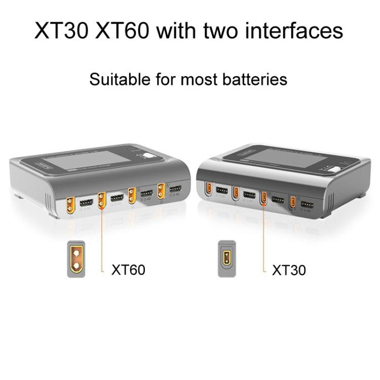 ToolkitRC Q4AC Four-Channel Airplanes And Drones Model Li-Po Battery Balance Charger(US Plug)