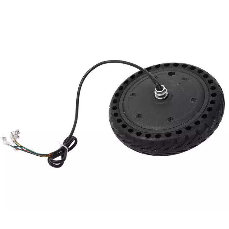 For Xiaomi M365 AIMITE Electrical Scooter Motor 36V 250W Solid Honeycomb Tires(Black)
