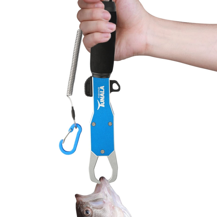 TUNALA Outdoor Push-Pull Aluminum Fish Catcher Multi-Functional Fishing Grip Luya Plier(Red)